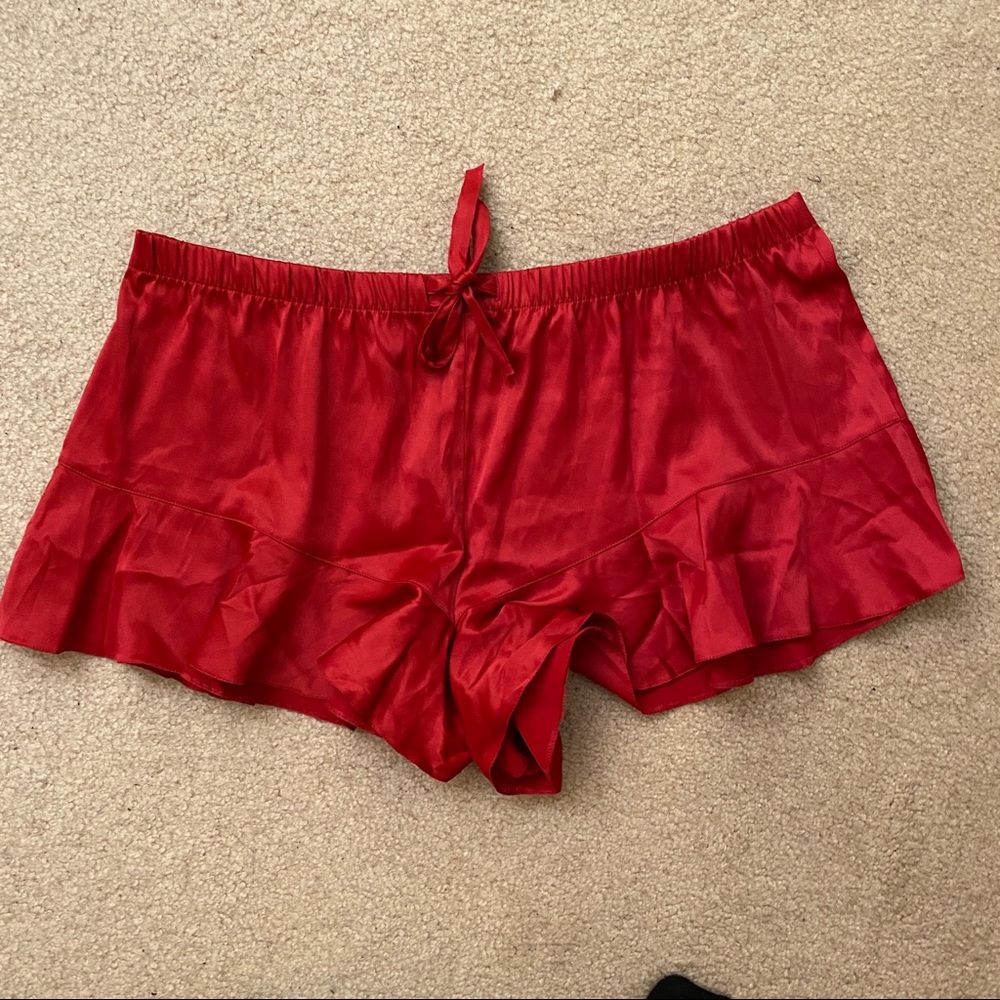 VS Red PJ shorts